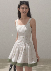 Printed Slim Fit Tank Dress
